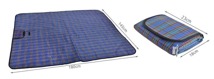 Mata piknikowa 145x180 basic - niebieska 3 a47be0556d393209c0d61d36d6692c84