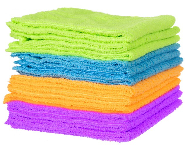 Ściereczki z mikrofibry - zestaw 12szt. 5 d12851f48c490b83140c9baa511270dd