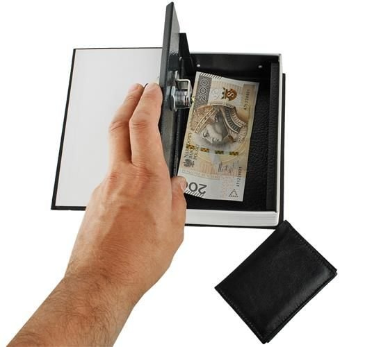 Sejf- kasetka ukryta w książce 18cmx11,5cm 10 608c0db77a496719edf765cc4dd9c6f4