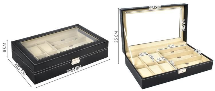 Organizer na zegarki i okulary czarny 3 e747079d363a7c05e6da4c7e875b98cb