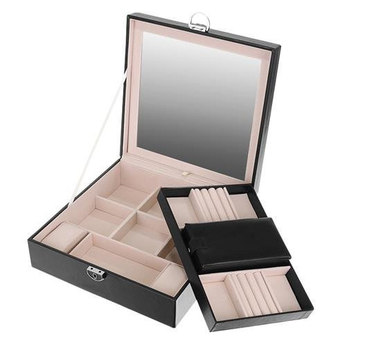 Kuferek na biżuterię - czarny Beautylushh 4 24edf1d13895abf952a04ba90b2ef195