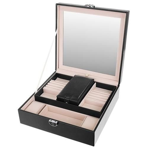 Kuferek na biżuterię - czarny Beautylushh 10 50ee8154ef18a7eeb7ecd0a8118071fa