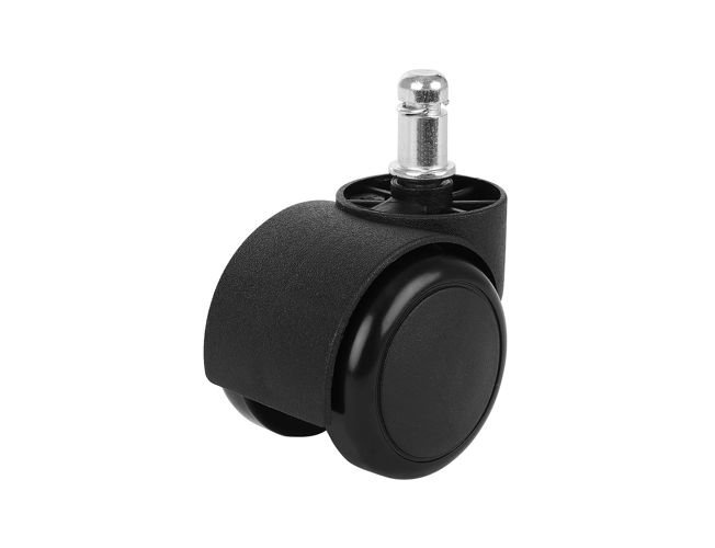Kółka do fotela biurowego - 5szt - czarne 9 4d22b01e72bfd4ca39c6f59be42ec695