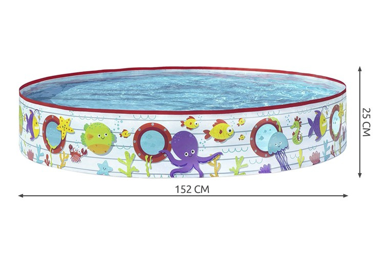 Basen rozporowy dla dzieci 152x25cm BESTWAY 55029 6 c1379ba05c789f82230212b71e731ce1