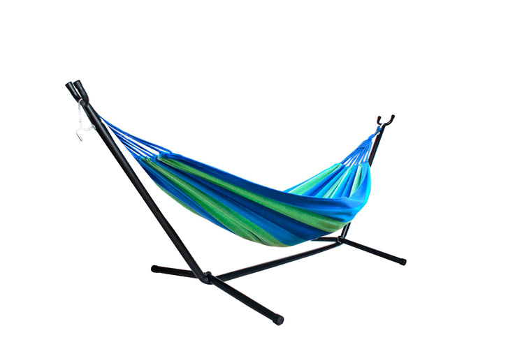 Hamak ogrodowy 200x150cm ze stelażem 4 7011981fbe00ba7b0a0a662912e8776e