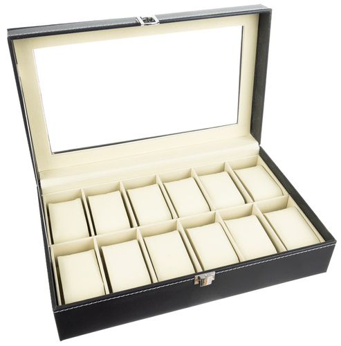 Organizer na zegarki 12 przegródek 5 8d1677d31b0821d28b627e3f0d1ee622