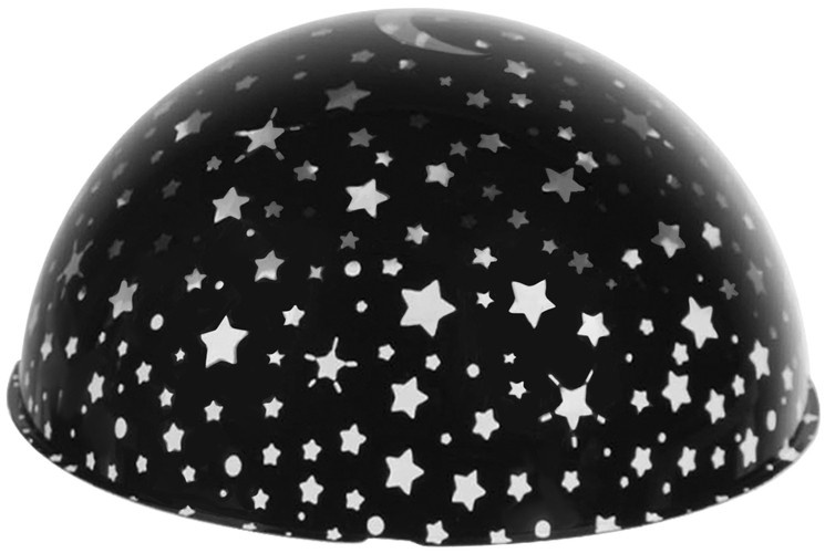 Lampka nocna z projektorem- czarna LP16857 11 60a3ebdd22c0eeca29b16be7be094ed6