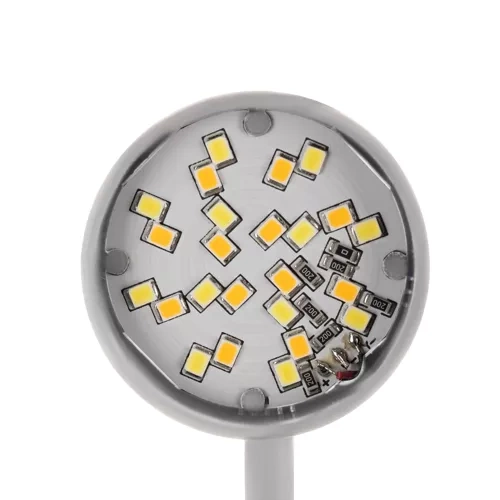 Lampka biurkowa z klipsem- biała Izoxis 19455 12 842c1321e9290f883d43941e3bd39da8