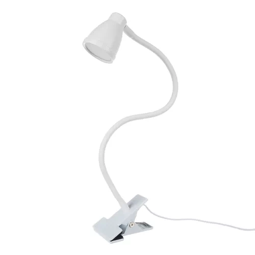 Lampka biurkowa z klipsem- biała Izoxis 19455 5 3674d31a2e8905d5934e44a0fcc3dfcd