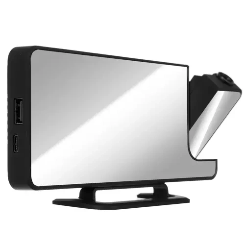 Budzik- zegar LED z projektorem Izoxis 19576 9 91147ee2715e3ed2808fe37f9cd7651f