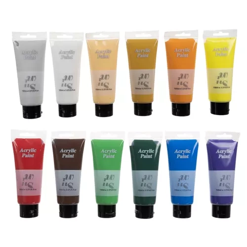 Farby akrylowe 12szt. 100ml Maaleo 20424 11 4e1106f577b294a9209a7c11ff95bfc2