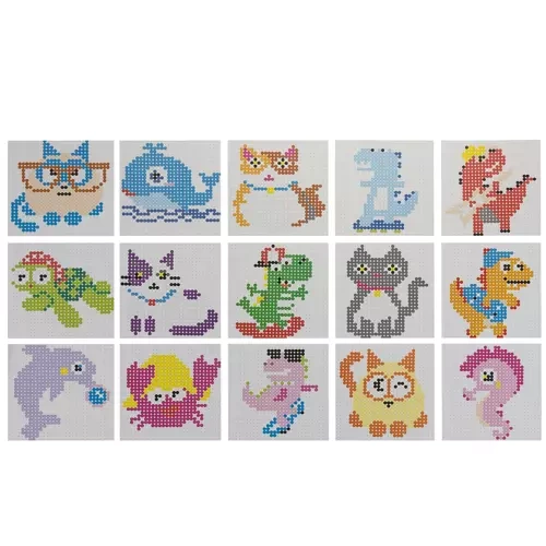 Koraliki do prasowania- 6500szt. Kruzzel 21207 14 41fda6e9b7149d5292eee6540dfddc0e
