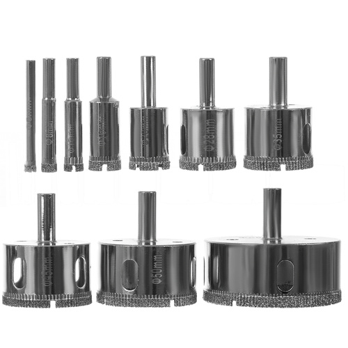 Otwornice diamentowe- zestaw 10szt. Bigstren 21641 4 1ec6ee4150d5c437aacb0206e01b70fa