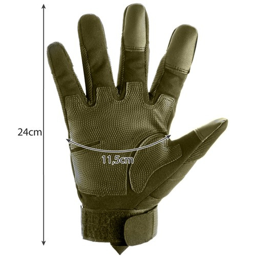 Rękawiczki taktyczne XL- khaki Trizand 21772 14 20acd94484f71601744e12e6115f4a42
