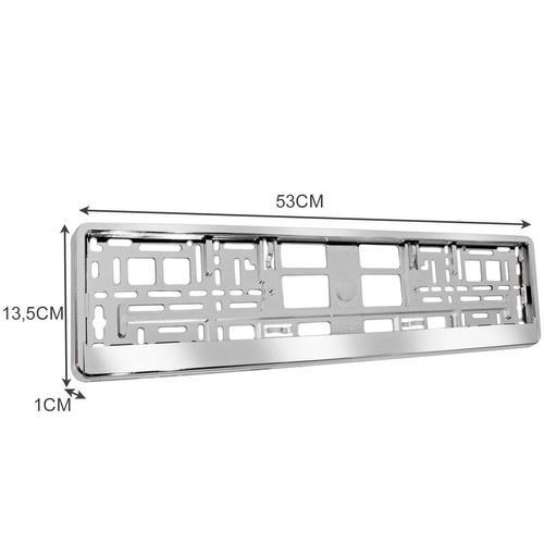 Ramka pod tablice rejestracyjną 2szt. Xtrobb 22048 4 5f32223d78619a26a2f1aa60672791f5