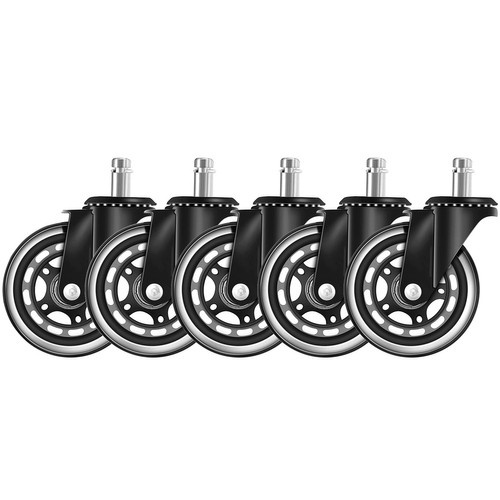 Kółka do fotela biurowego- 5szt. Malatec 22077 4 12419faee6e46b5573d2af66bc3ecfe5