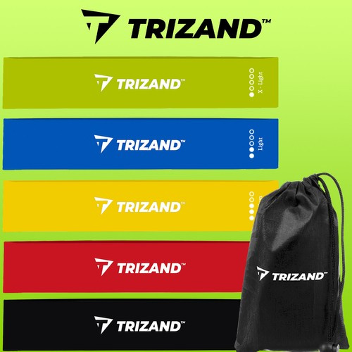 Zestaw gum do ćwiczeń- 5szt Trizand 21955 3 02d8575189844bb45da41fac3f1ffcf9