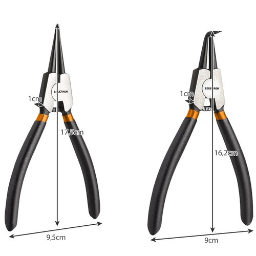Szczypce Segera do pierścieni 4 szt Bigstren 22159 4 66c506c1d44e24e88dbae3bb262886b6