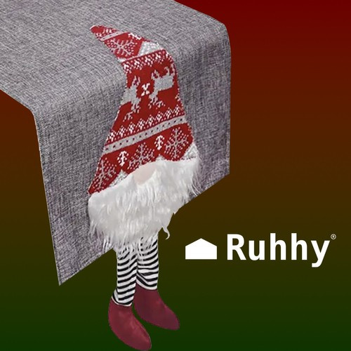 Bieżnik świąteczny 180x33cm Ruhhy 22501 3 072dcc60fdf903f670f2dce50e63449e