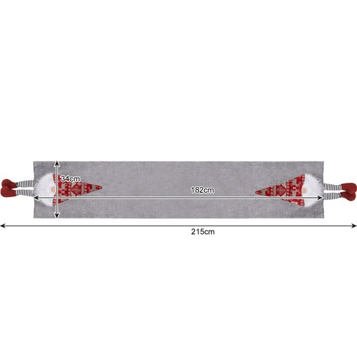 Bieżnik świąteczny 180x33cm Ruhhy 22501 4 c46ad750589419401e0dc4a85836e994