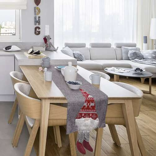 Bieżnik świąteczny 180x33cm Ruhhy 22501 15 78645ccbc2f6289f05c07d9be5a52ea7