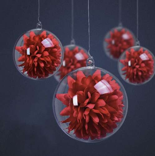 Bombki przezroczyste 10cm zestaw 10szt Ruhhy 22277 9 e9d9c9be1ad0511577ecdcfd69f2420f