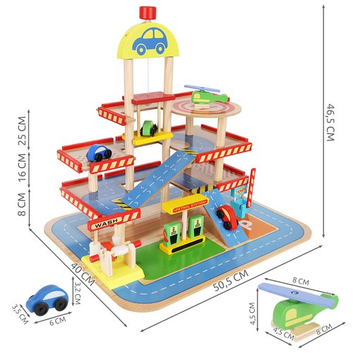 Parking garaż - drewniany 22446 4 ee5fcbafcbf2d5aeff5b0e787fce7c49