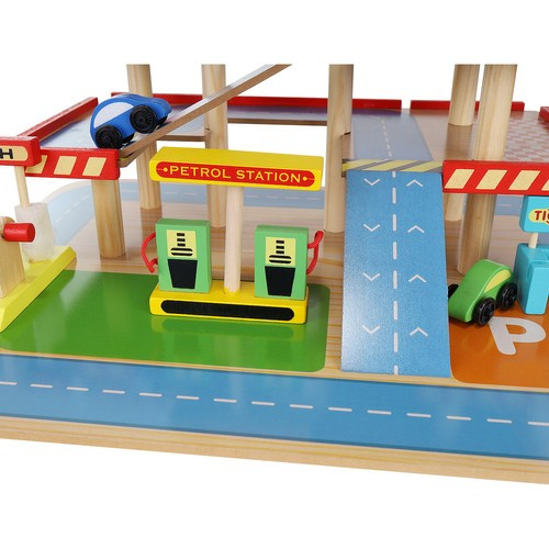 Parking garaż - drewniany 22446 8 562c9420de442d2b3b79e26afaca9f58