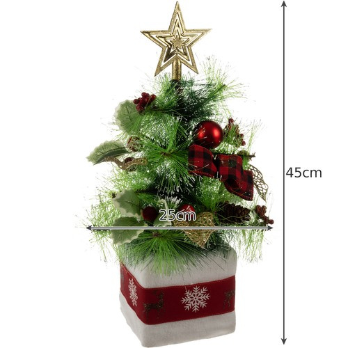 Choinka świąteczna- 45cm Ruhhy 22591 3 19bbe9ded3f0aae1c6b342d9d070f7aa