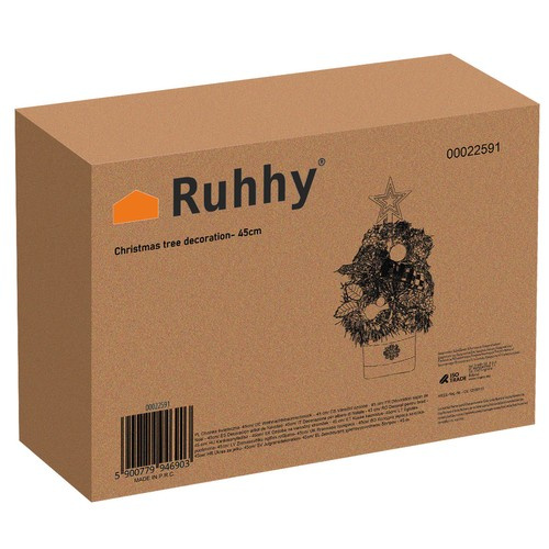 Choinka świąteczna- 45cm Ruhhy 22591 11 30c504c19dd69a5e085a6d8aacb0769a