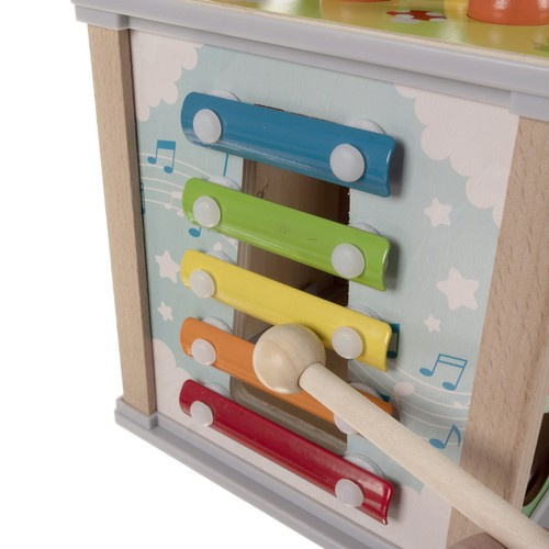 Kostka edukacyjna drewniana- sorter Kruzzel 22566 11 3df47ef2abb1dbee165d661e9b708961