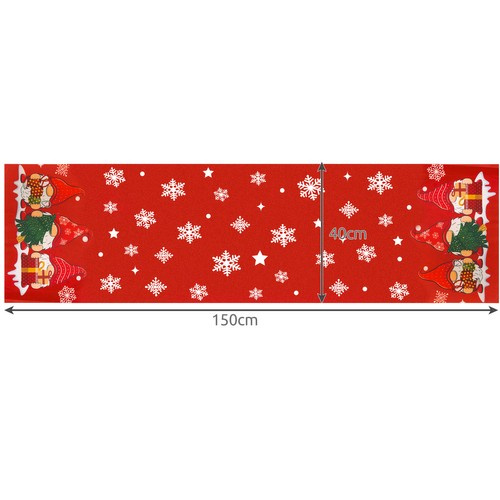 Bieżnik świąteczny 150x40cm Ruhhy 22484 3 e06de173782d1e740b2732fc53fa11d7