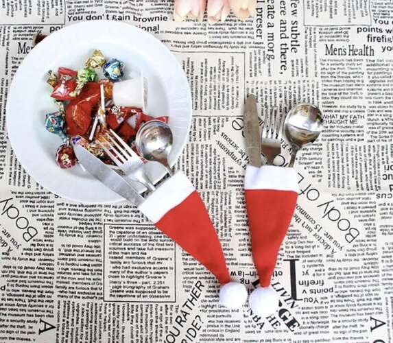 Etui na sztućce- czapeczki 12szt. Ruhhy 22303 7 15e6a2799b10bdec3b56ddea2ffe1a87
