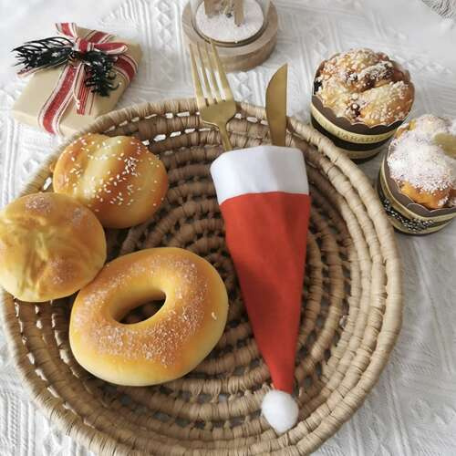 Etui na sztućce- czapeczki 12szt. Ruhhy 22303 12 0568df642dd9d3ac10c8963570e07c23