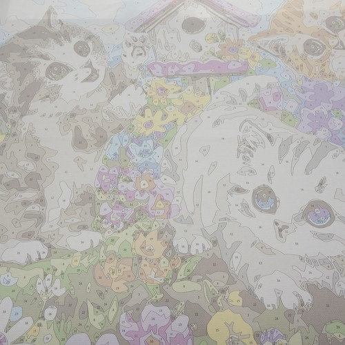 Malowanie po numerach 40x50cm- kotki Maaleo 22781 10 559a803f71d871be8f46f0a85659c02d