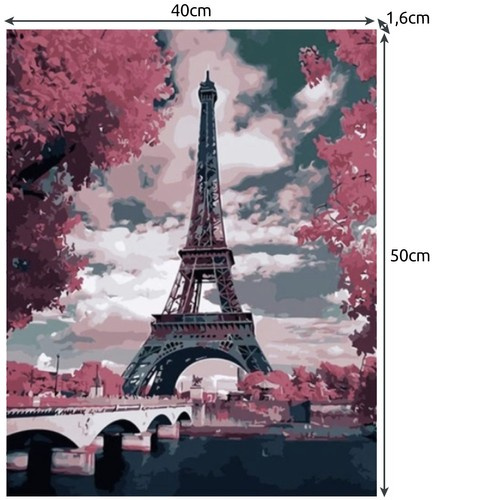 Malowanie po numerach 40x50cm- wieża Maaleo 22784 4 e9bc810febb87911d3c169e2e98bf0f7
