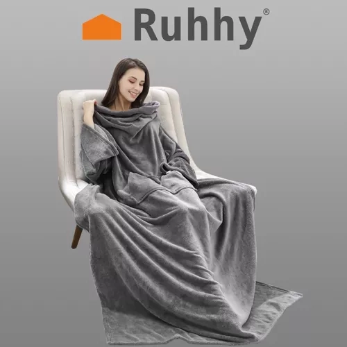 Bluza- kocoszlafrok jasnoszary Ruhhy 22649 3 b615cb24b2be46ff69ed4e950ba4f114