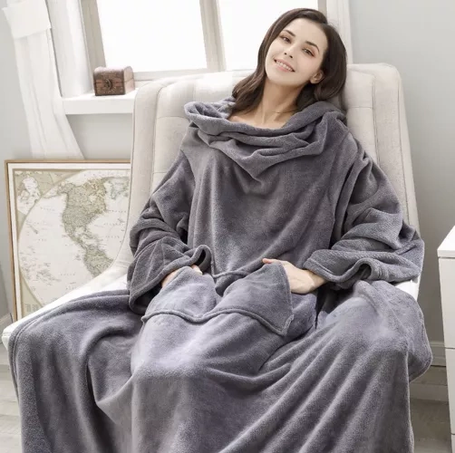 Bluza- kocoszlafrok jasnoszary Ruhhy 22649 6 cdfa1a6aa516a93bd040f258c5cfaad6