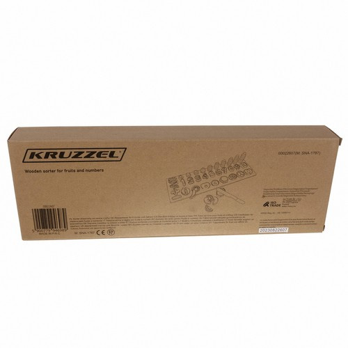 Układanka drewniana- sorter 6w1 Kruzzel 22636 14 ff43048591ea549957861d27c887e6a3