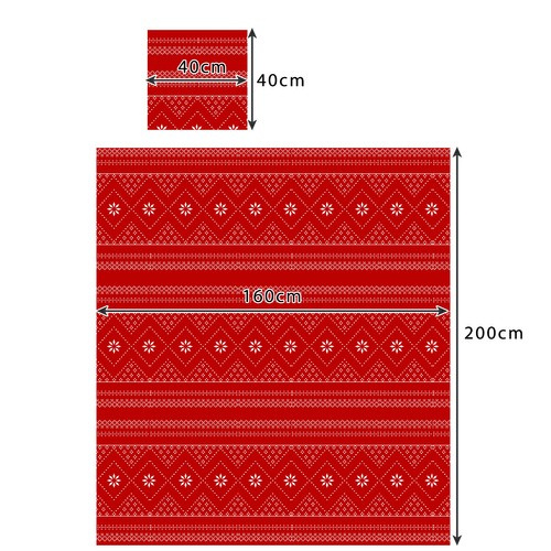 Koc 1,6x2m + 2x poszewka na poduszkę Ruhhy 22594 3 90bc90ac19ece2399b17aeb8d6064eef