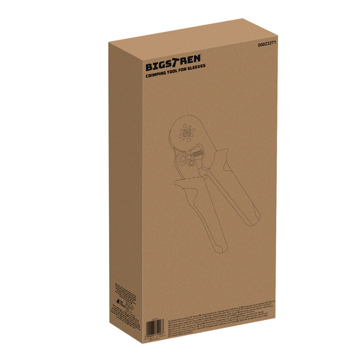 Zaciskarka do tulejek 0,25-10mm2 Bigstren 23271 13 eb98c24a4ee0209874e4cfcfcf505ac5
