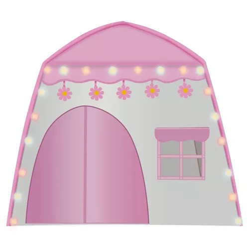 Namiot dla dzieci DOMEK + lampki 23472 9 7b48a6753cfbbecee3258455655f553d