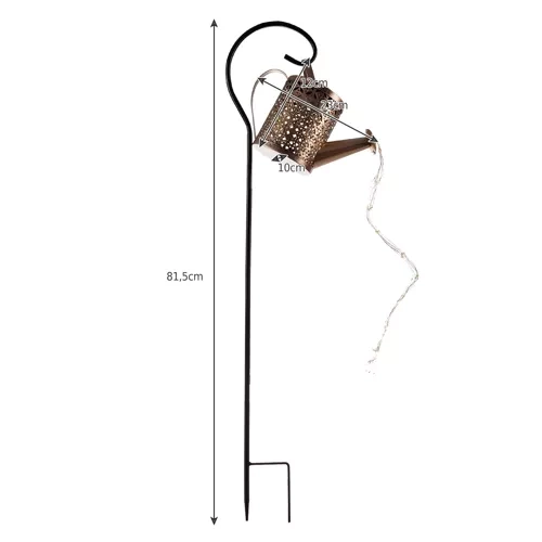 Lampa ogrodowa solarna - konewka Gardlov 23846 14 9e3ece504133756ed27287cf7db08762