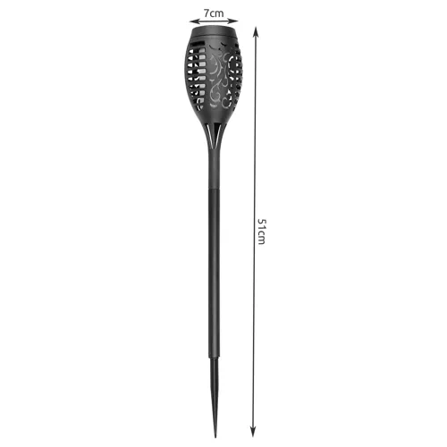 Lampa ogrodowa solarna - pochodnia zest.4 sz.23560 12 dd2979f17c89fe76e144638b97d93b2c