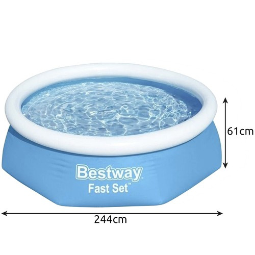 Basen rozporowy 244x61cm- BESTWAY 57448 4 8b9ba514f3bbaf41aef81f46e50f7394