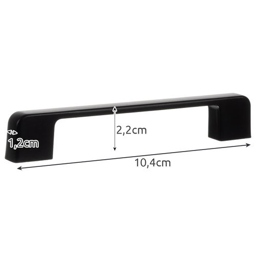 Uchwyt meblowy czarny- 10szt. Ruhhy 24190 3 8635830922d5647fb3ab84e1af6d124b
