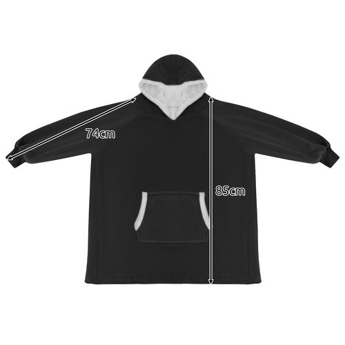 Bluza XXL - koc czarny Ruhhy 24403 3 4c5d3e308c7e569953c461a184cc6234