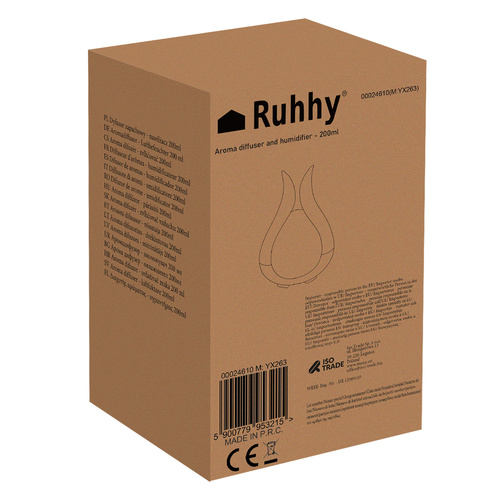 Dyfuzor zapachowy - nawilżacz 200ml Ruhhy 24610 2 a908f8891bc18cd6e8c123ffd2061153