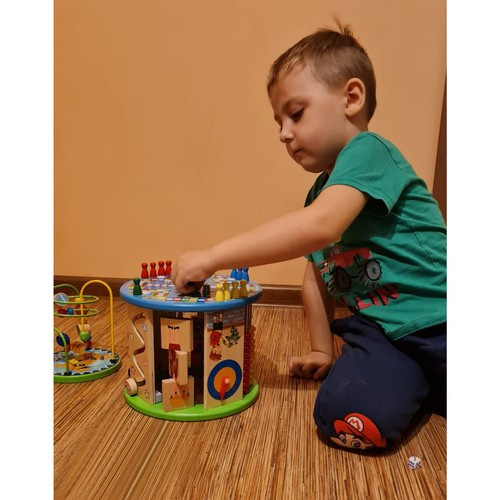 Kostka edukacyjna drewniana Kruzzel 24670 12 9495c165335da6ca5e3047a56740ba4f