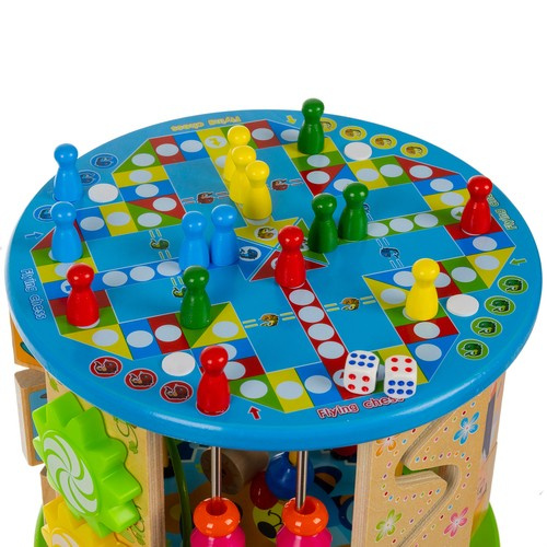 Kostka edukacyjna drewniana Kruzzel 24670 7 8ac3e8269111e3f5b5dbdf5cc81a6dd4